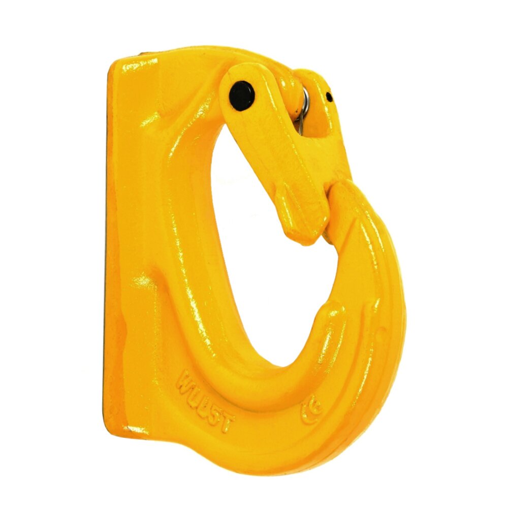 Excavator hook, weldable, grade 80 Haklift